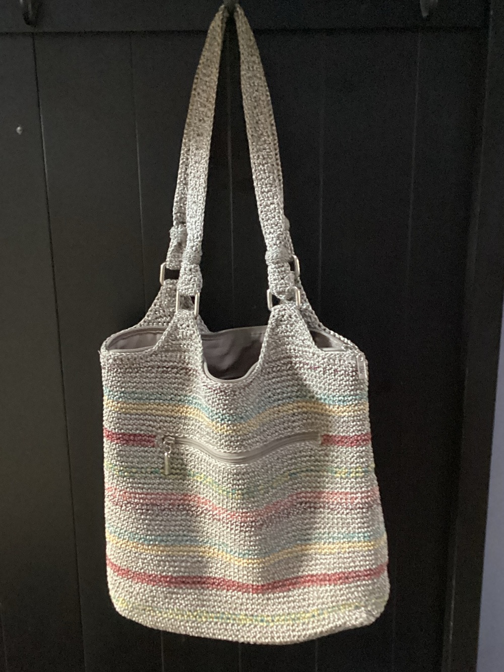 Sak Crochet Tote Bag